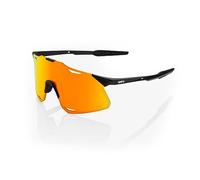 100 hypercraft matte black hiper red multilayer mirror lens