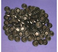 100 Universale Polietilene Auto Corpo Coperchi Pulsanti Spine Per 3/4 " Foro