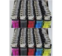100 USA E Getta Accendini - 2 x 50 Lui Pacco IN Display Vendita Con Parentale