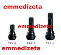 100 Valvole TR413 pneumatici tubeless auto e moto cerchi lega ferro
