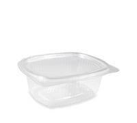 100 VASCHETTE OVALI 750 cc PLASTICA PER ALIMENTI IN PET Trasparente