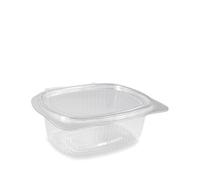 100 VASCHETTE OVALI 750 cc PLASTICA PER ALIMENTI IN PET Trasparente