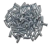100 viti Euro SOTECH 6,3 x 16 mm (diametro testa: 7,7 mm), viti speciali Vario, filettatura intera, foro 5 mm, con testa svasata