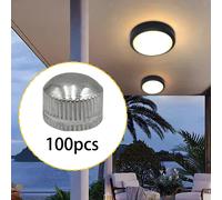 100 Viti M4 per Copridadi di Apparecchi di Illuminazione, Pomelli per Lampade in