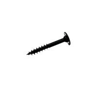 100 viti per corpo 4 x 30 Torx, filettatura parziale per armadio, vite per mobili da cucina, vite universale (nero)