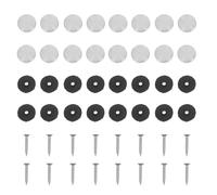 100 viti per specchi: viti decorative da 12 mm - chiodi per specchi con tappi e