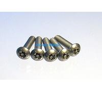 100 viti Testa Bombata M8x16 Torx pin sicurezza Inox ISO 7380 viti antisvito