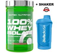 100% WHEY ISOLATE 700 gr PROTEINE SIERO DEL LATTE + GLUTAMMINA SCITEC NUTRITION