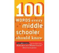 100 Words Every Middle Schooler Should Know