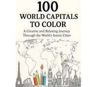 100 WORLD CAPITALS TO COLOR