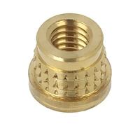 100 x 073-M3.5 inserto filettato ottone M3,5 BN: 37901 L: 4,1 mm MULTISERT® T...
