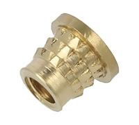 100 x 073-M3 inserto filettato ottone M3 BN: 37901 L: 4,1 mm MULTISERT® TAPPETOX