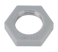 100 x 116 M16 SGR PA dado M16 poliammide 22 mm grigio filettatura: metrica pe...