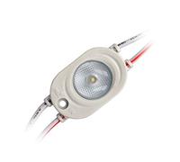 100 x 12 V DC 1 LED modulo 1 W bianco freddo 95 lm SMD 2835 IP65 impermeabile angolo di diffusione 170° 36 x 21 mm per illuminazione LED, fai da te