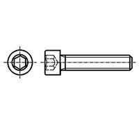 100 x 5517220 vite M6 x 40 DIN: 912 testa: cilindro esagonale HEX 5 mm BOSSARD