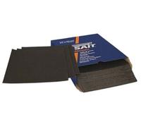 100 x Carta abrasiva carta vetrata carta vetro carta seppia SAIT cw-c grana 280