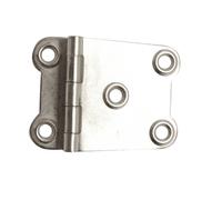 100 X Cerniera Per Porta A Muro Crankata 38Mm 36Mm 8Mm Nichelata | Onestopdi