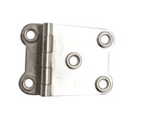 100 X Cerniera Per Porta A Muro Crankata 38Mm 36Mm 8Mm Nichelata | Onestopdi