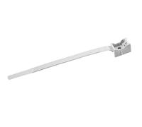 100 x CLIPS A FASCETTA PER FISSAGGIO TUBO RIGIDO Diametro 16-32 mm Fissatubo