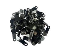 100 x Dallas DS1990A DS1990 F5 Numero di serie iButton I-Button Key IB Tag Card Impermeabile RFID TAG (nero)