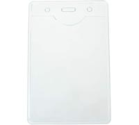 100 X Event A7 Verticale Porta Badge Custodie per Badge in Plastica Identità ID