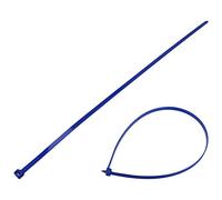 100 x fascette TT8X500MD con aggiunta in metallo L: 500 mm W: 7,6 mm blu poli...