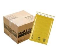 100 X Mail Lite Gold, 240 G/4 mm x 330 mm, con pluriball Envelope