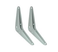 100 X Mensola Supporto Staffe Bianco Londra Motivo 10.2X12.7cm 125mm Onest