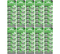100 x Pulsante Batteria, Batterie a bottone LR1130, Cellula Orologio Portatile, Batteria Lr1130, Batteria A Cella Da 1,5 V, Batterie A Celle Parti Di Pulsanti,Batteria Pulsante Anti-Rampante,Set Di