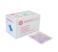 100 x Rudadetec® Pflasterstrips, Detektierbar, Industria Alimentare, Blu - Fingertip