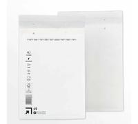 100 x sacchetti a bolle buste taglia D/4 (195 x 275 mm) din B5/C5 bianco