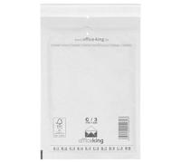 100 x sacchetti a bolle d'aria C3 bianchi/borse di spedizione/buste a bolle d...