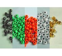 100 x SFERA TUNGSTENO / PERLA DI TUNGSTENO 2 mm montaggio mosca ninfa scud...