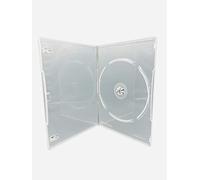 100 x singolo trasparente slim 7 mm dorso DVD/CD/BLU RAY