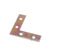 100 X Staffe Angolari Piatte 50Mm (2 Pollici) Acciaio | Onestopdiy Ne
