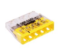 100 X Wago Connettore A Spinta A 5 Vie 24A 2273-205