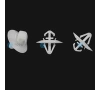 100 X YOU.S Clip Di Fissaggio Per Zierleisten Renault Kangoo / Master / Trafic