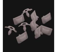100 X YOU.S Listello Decorativo Clip Di Fissaggio Per Mercedes W114 W115 W111