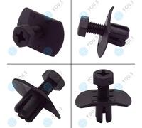 100 X You.S Orig. Rivetti Rivestimento Fissaggio Per GM Isuzu Nissan