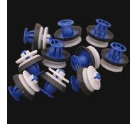 100 X YOU.S Original Copertura Porta Fissaggio Clip Per Audi A3 8P1 8P7 8PA