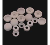 100 X You.S Original Copertura Universale Per Viti Tappo In Bianco