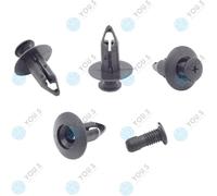 100 X YOU.S Original Radhaus Spreiznieten Per MITSUBISHI Colt Eclipse Galant