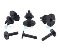 100 X YOU.S Original Side Skirts Rivet Pin + Spacer Clip Clips Per BMW