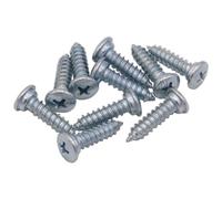 100 X YOU.S Original Supporto Per Targa Viti Fissaggio Filettatura Ø 5 Mm