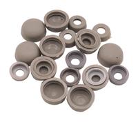 100 X YOU.S Original Universale Copertura Per Viti In Grigio Scuro