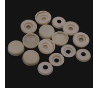 100 X YOU.S Original Universale Copertura Viti Cappuccio Viti In Beige Chiaro