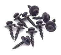 100 X YOU.S Original Viti Di Passaruota Con Rondella 5X22 Mm Nero Per Renault