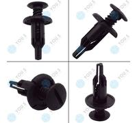 100 X You.S Originale Bagagliaio Innenwand Rivetti Clip per Honda