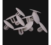 100 X YOU.S Originale Copertura Fissaggio Clip In Bianco Per Ford VW