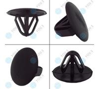 100 X You.S Originale Modanature Clip Fissaggio per Fiat - 7637466